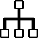 boolean, connection, electronics, technology svg vector icon