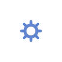 edit tool bar, navigate, notification, settings svg vector icon