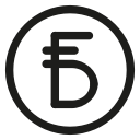 belarus, belarusian, coin, rouble svg vector icon
