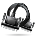 cable, extension, vga icon
