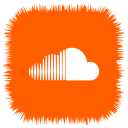 cloud, media, social, sound svg vector icon