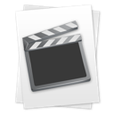 file, movie icon