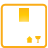 basic, box, yellow icon