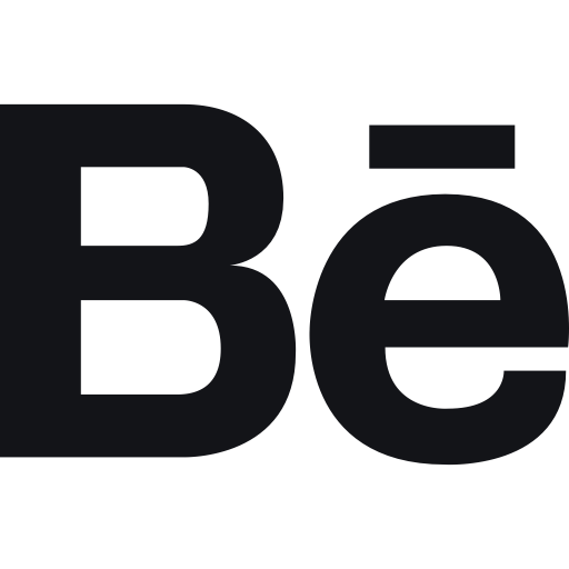 Social Behance svg vector icon