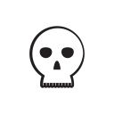 ghost, hallowen, horror, night, treat svg vector icon