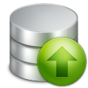 upload,database,db,ascend,ascending,increase,up,rise icon