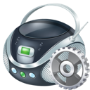 boombox, config icon