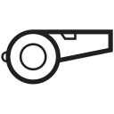 fitness, play, run, running, whistle svg vector icon