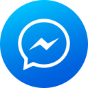 circle, gradient, high quality, media, messenger, social, social media svg vector icon