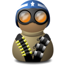 night,vision,blue,helmet,beige icon