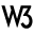 w3 icon