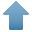 arrow, up icon