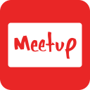 meetup svg vector icon