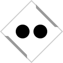 everywhere, flickr, media, omnipresence, online, presence, social svg vector icon