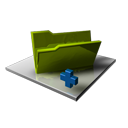 folder,empty,add,plus,blank icon