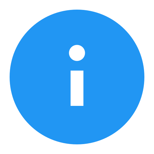 Info svg vector icon