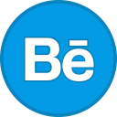 behance, logo, portfolio svg vector icon