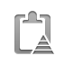clipboard,pyramid icon