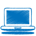 blue icon