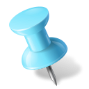 azure, left, mapmarker, pushpin icon