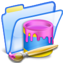 paint,folder,draw,painting icon