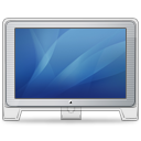 blue, cinema, display, front, old icon