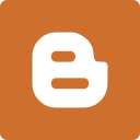 blogger, media, social, square svg vector icon