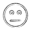 boring, face, productivity, shape, smiley, social svg vector icon