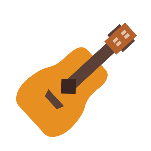 Acoustic Guitar svg vector icon
