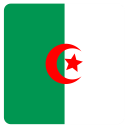 algeria, country, flag svg vector icon