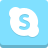 call, messenger, skype icon