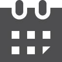 calendar, fill svg vector icon