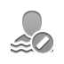 swimming,cancel icon