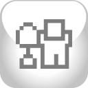digg,grey icon