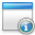 application, info icon
