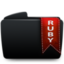 folder, ruby icon