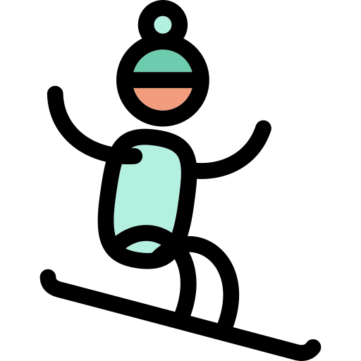 Snowboard svg vector icon