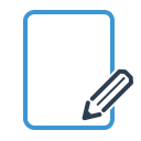article, compose, document, empty, page, text, write svg vector icon