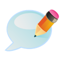 comment, write icon