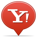 balloon, social, yahoo icon