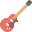 bass, gibson, guitar, les, paul svg vector icon