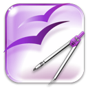 openofficeorg,draw,paint,painting icon