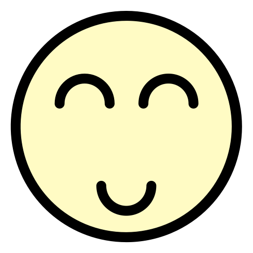 Happy svg vector icon