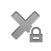 cross,lock icon