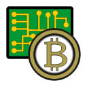 bitcoin, coin, cryptocurrency, currency, digital, exchange, wallet svg vector icon