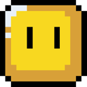block, retro icon