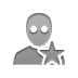 user,awake,star icon