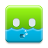 aqua, forest icon