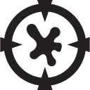 fun, games, paintball, sports svg vector icon