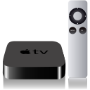 apple, third generation apple tv, tv svg vector icon